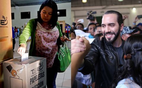 Bukele ganó la presidencia en la primera vuelta, con más del 50% de los votos